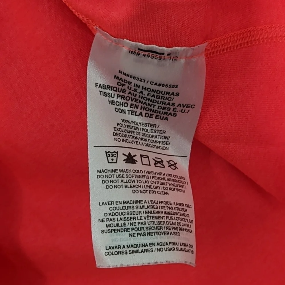 Nike Women's Neon Pink Medium Short Sleeve T-shirt